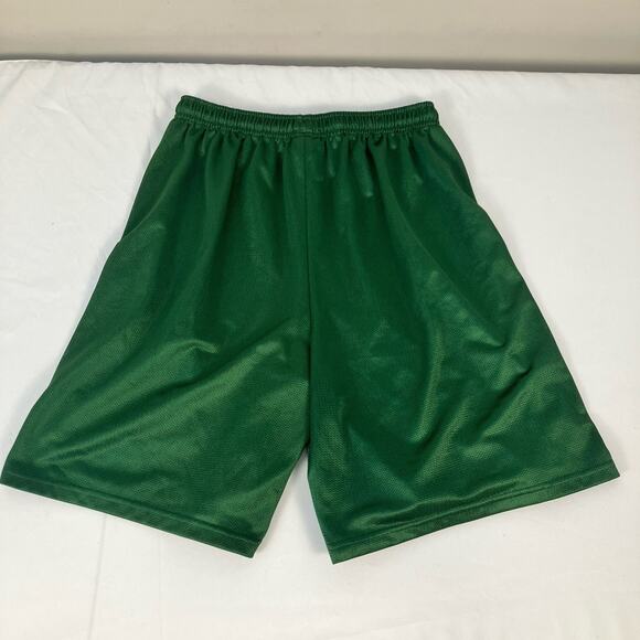 New York JETS Throwback Logo Vintage Practice Shorts Green Size L NFL Football - Picture 10 of 11
